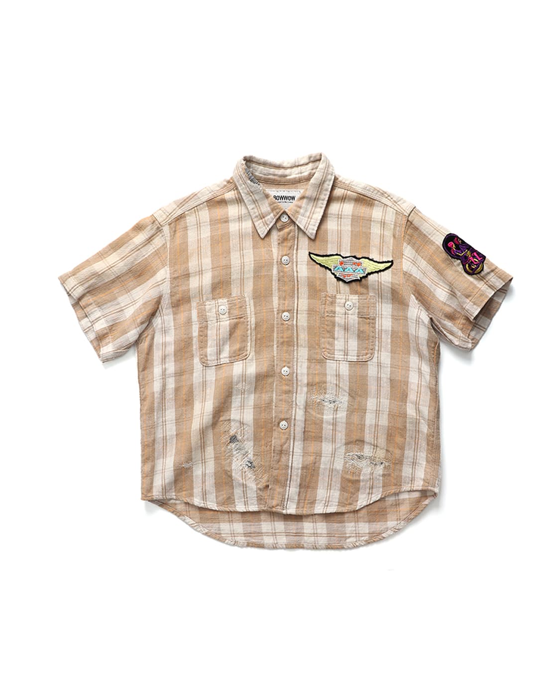 BOWWOW Eliminators S/S Flannel Shirt 상품이미지1