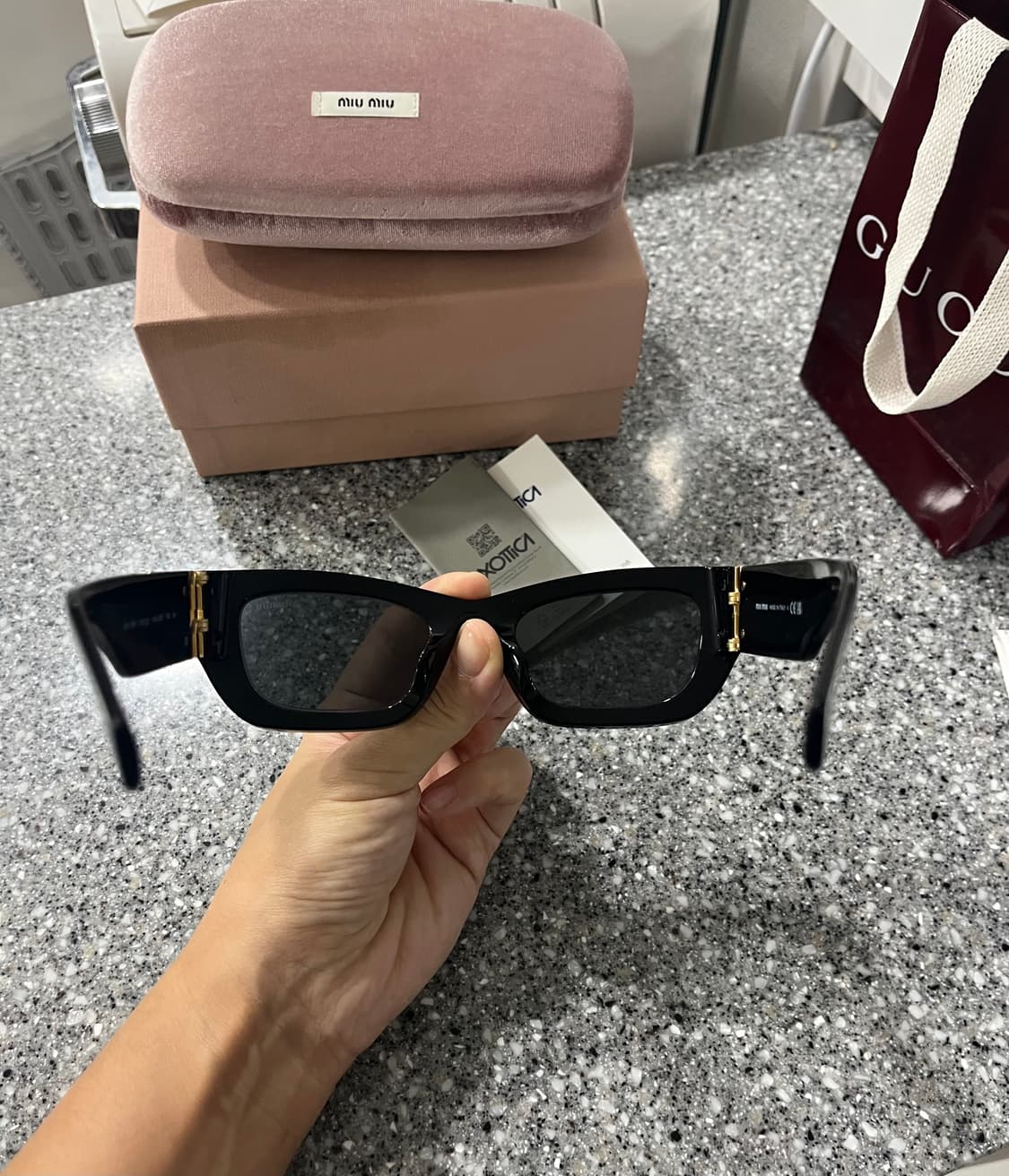 미우미우 글림스 선글라스  상품이미지5