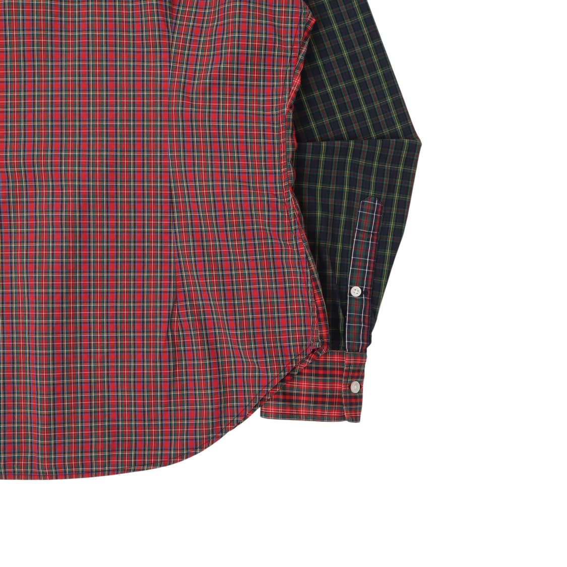 폴로 랄프로렌 패치워크 체크 커스텀핏 셔츠 상품이미지6