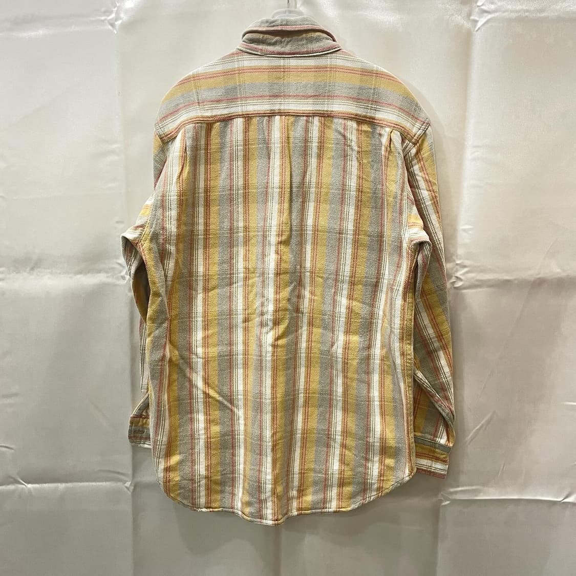 랭글러 베이지 코튼 체크 셔츠 상품이미지4