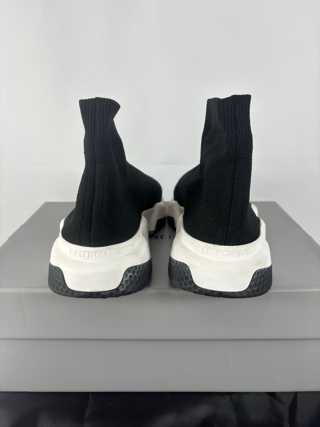 (풀박스,36)발렌시아가 스피드러너 블랙 스니커즈 상품이미지5