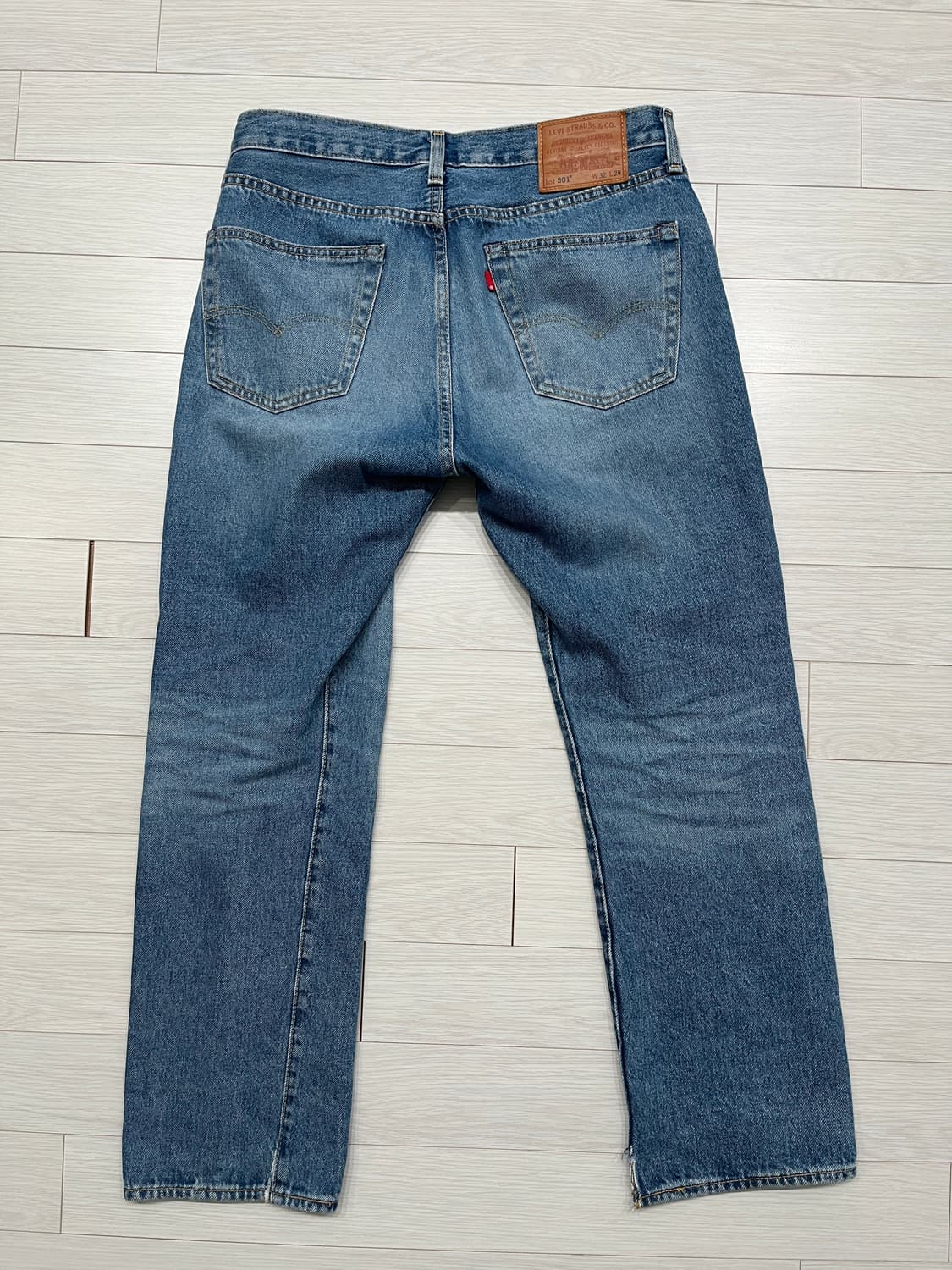 리바이스501 프리미엄 중청 32x29 상품이미지1