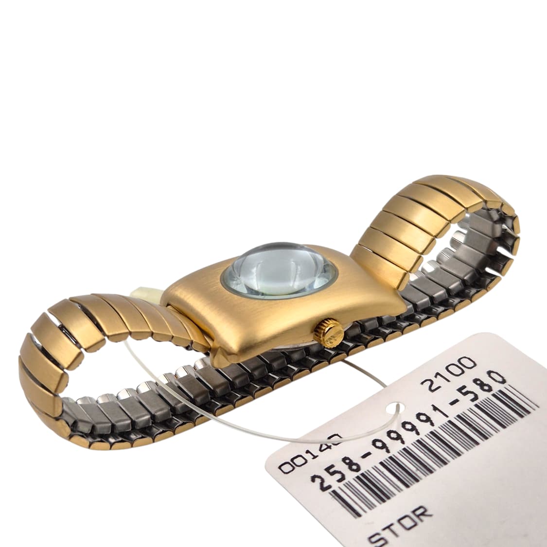 90s 영국 스톰 그린 스퀘어 반구 팔찌 시계 상품이미지3