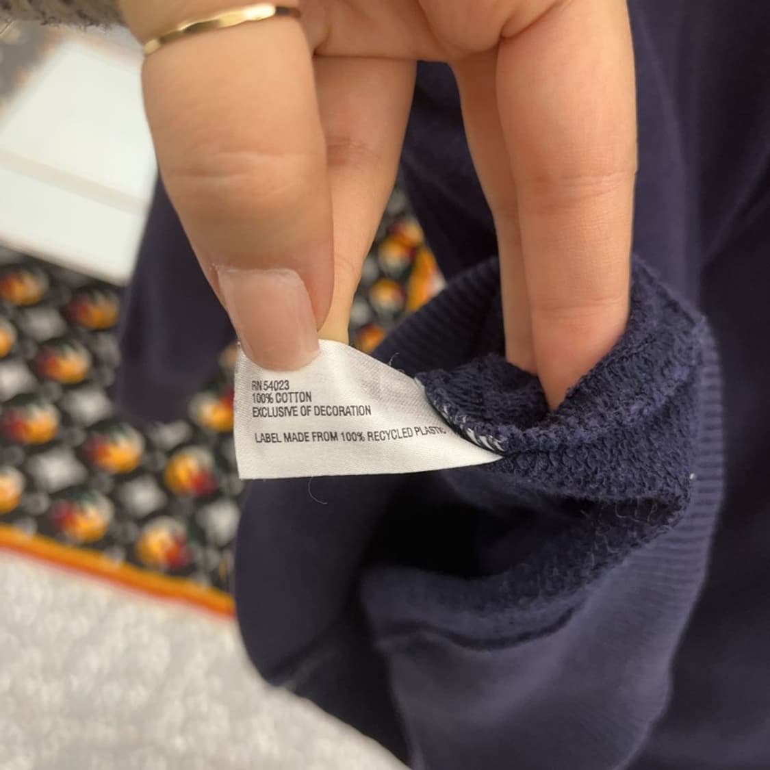 갭 올드스쿨 빈티지 빅로고 후드집업 S C06494 상품이미지8