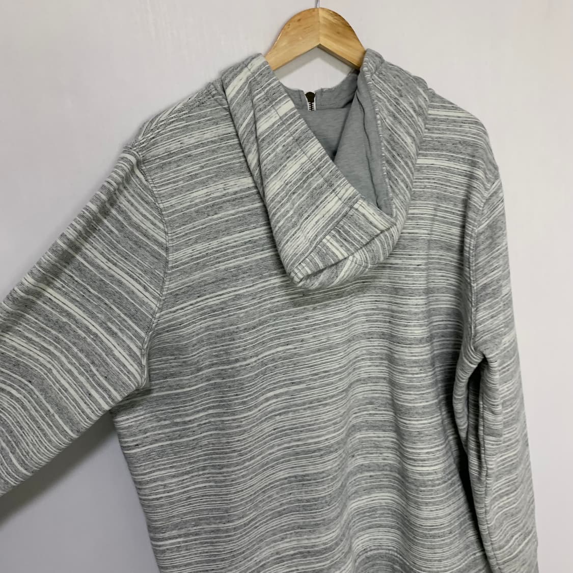 칼하트 스트라이프 하프집업 반집업 후드티 그레이 XXL 빈티지 상품이미지10