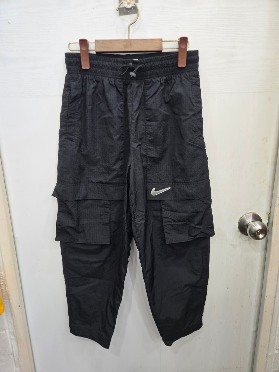 M,95 )) NIKE 나이키 스우시 미드라이즈 우븐팬츠 바지!~ 상품이미지1