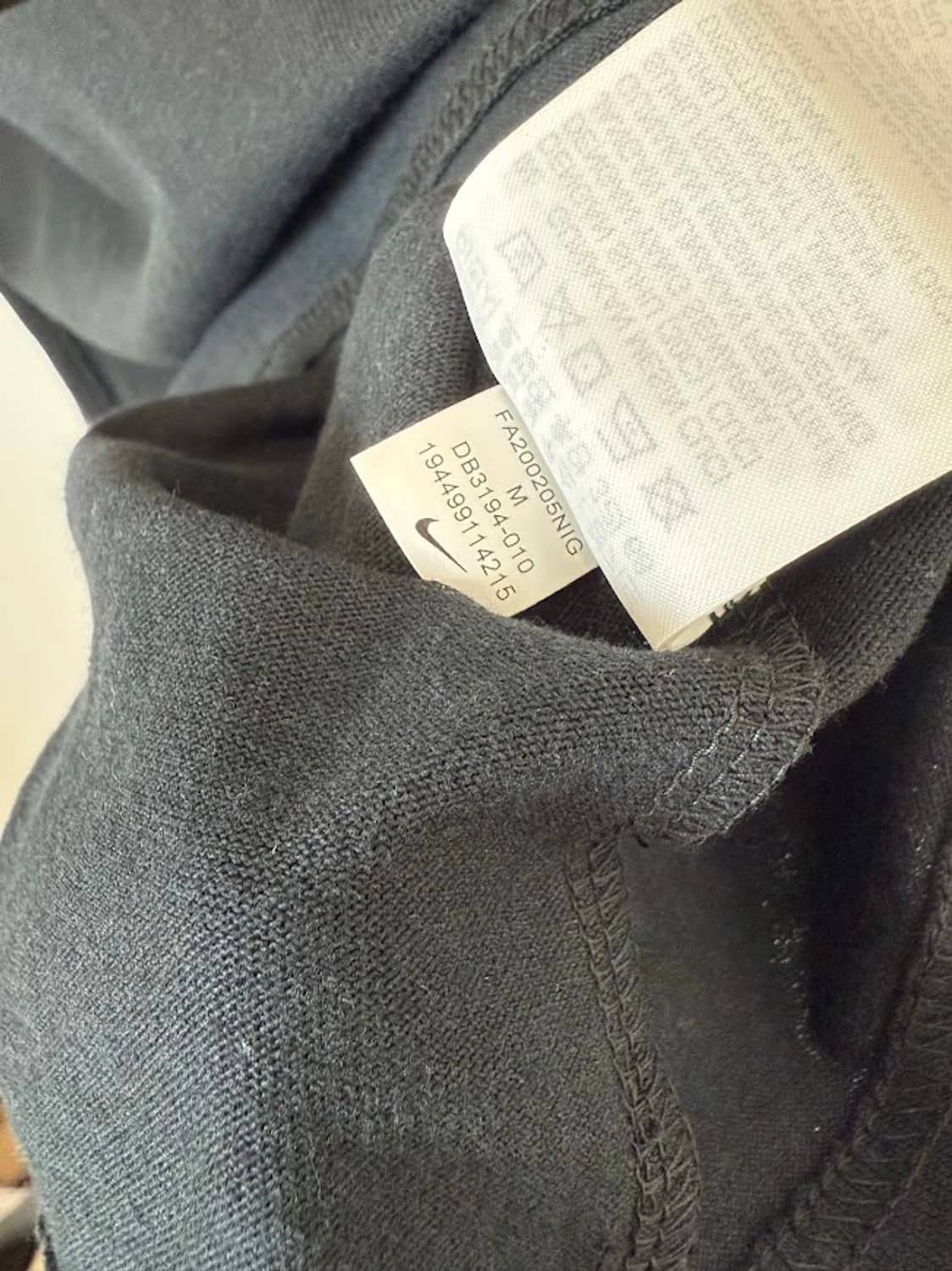 나이키 NSW 프리미엄 반팔티 블랙 새상품 상품이미지6