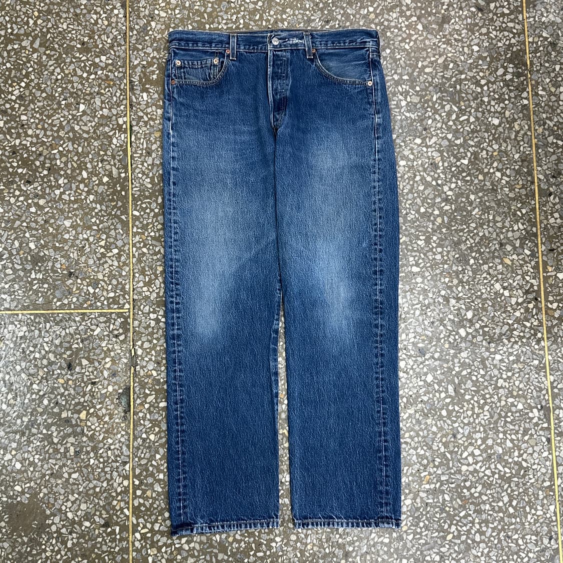 Early 00s 리바이스 501 블루 진 데님 팬츠 36 상품이미지1