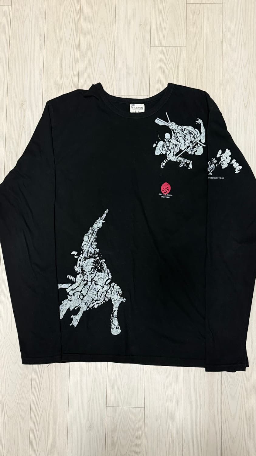 Paul Ground 사무라이 그래픽 롱슬리브 상품이미지1