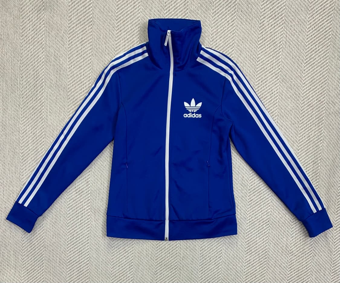 아디다스 유로파 트랙탑 블루 95 (안감 나비패턴) 상품이미지1