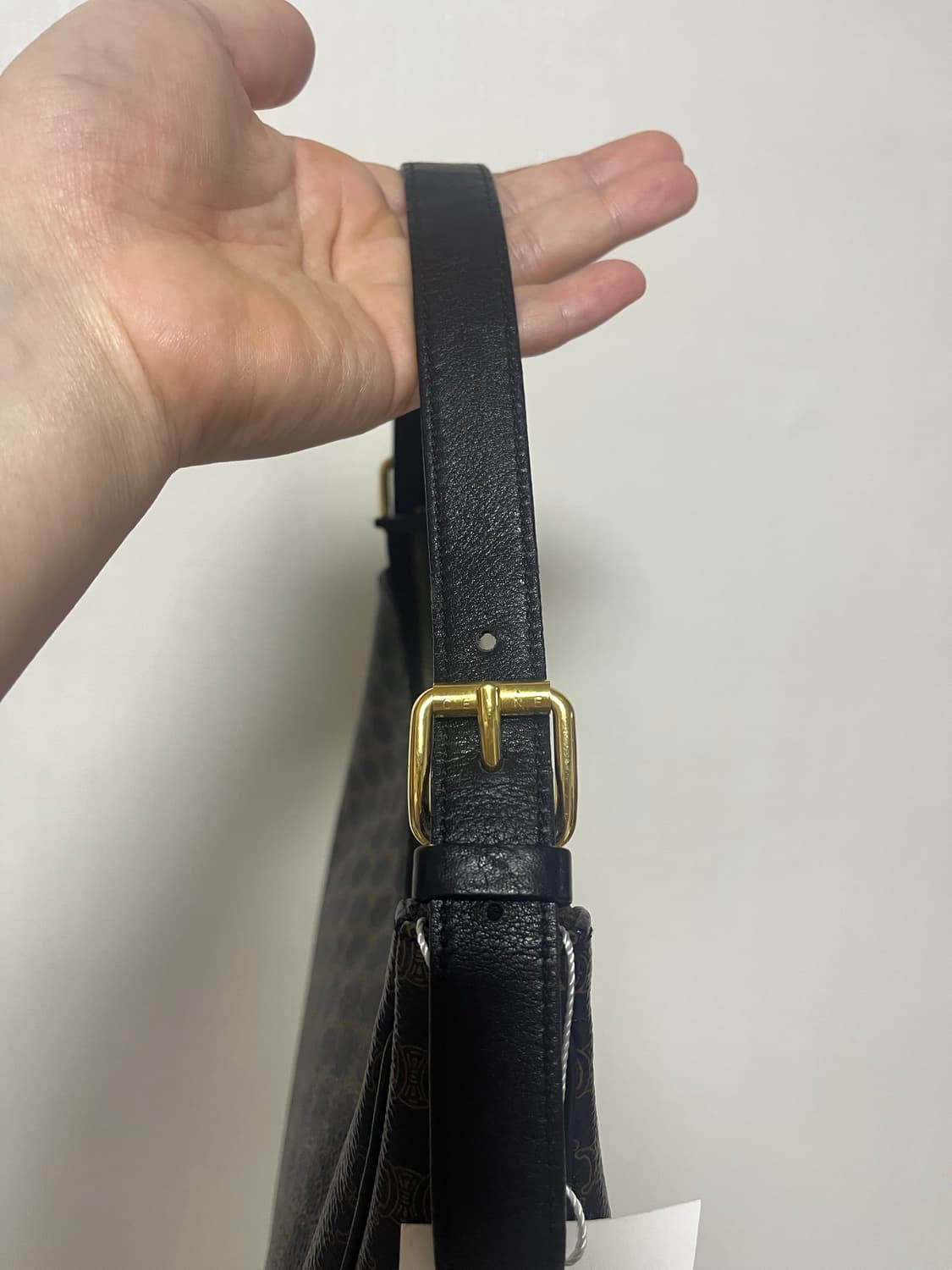 셀린느 블랙 마카담 호보백 상품이미지4