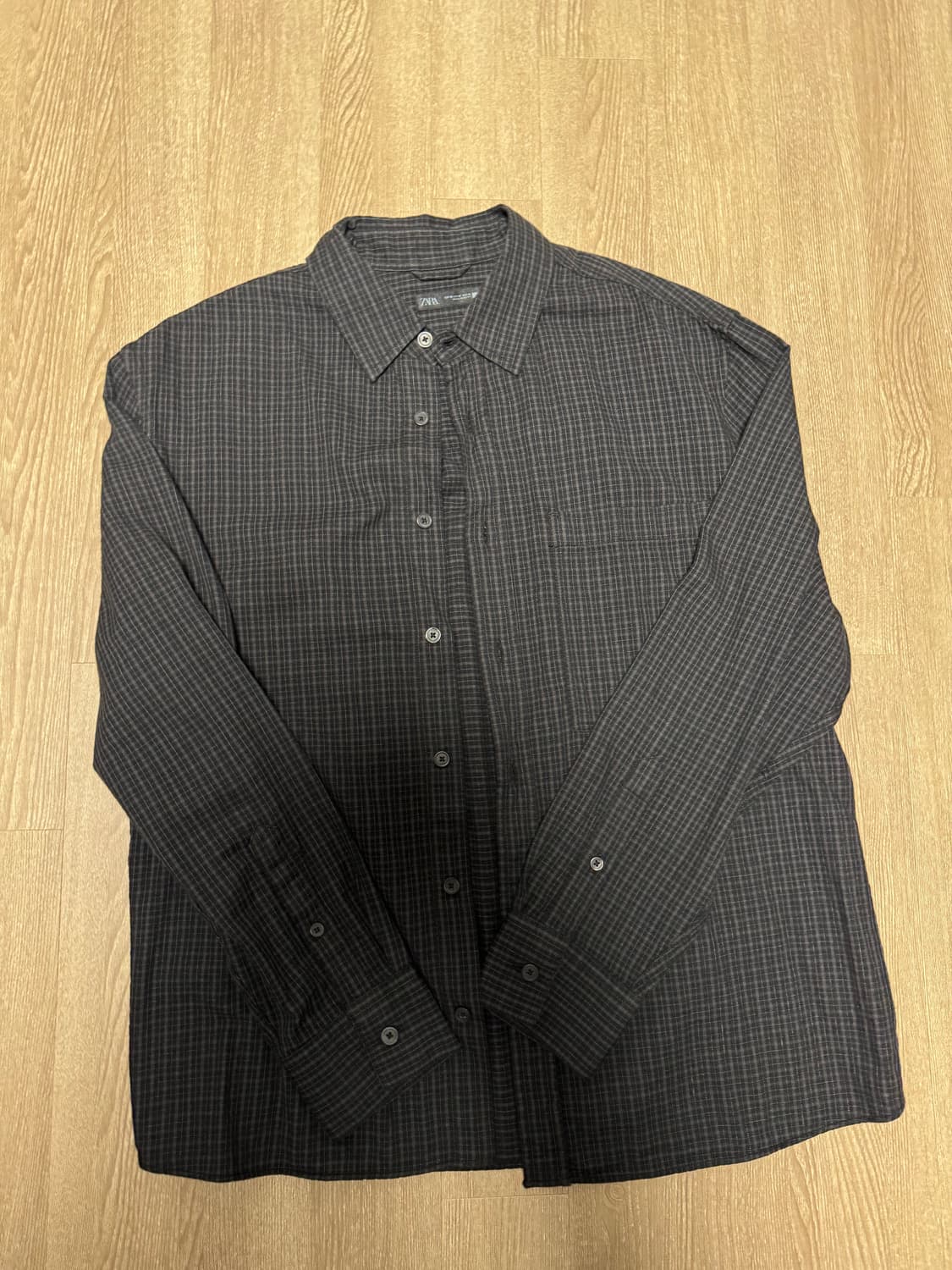 자라 체크셔츠 상품이미지1