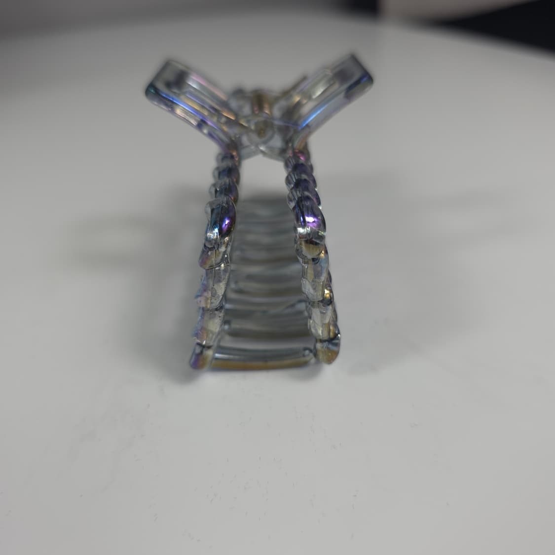 [새상품] 투명 체인 사각 집게핀 헤어 액세서리 상품이미지4