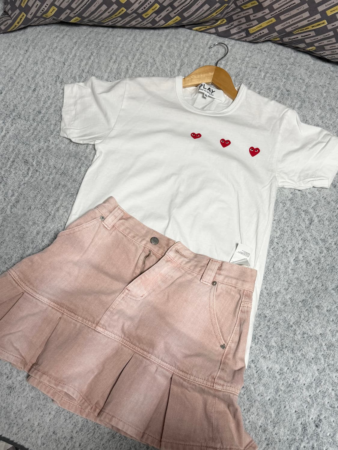 꼼데가르송 반팔 xs  상품이미지2