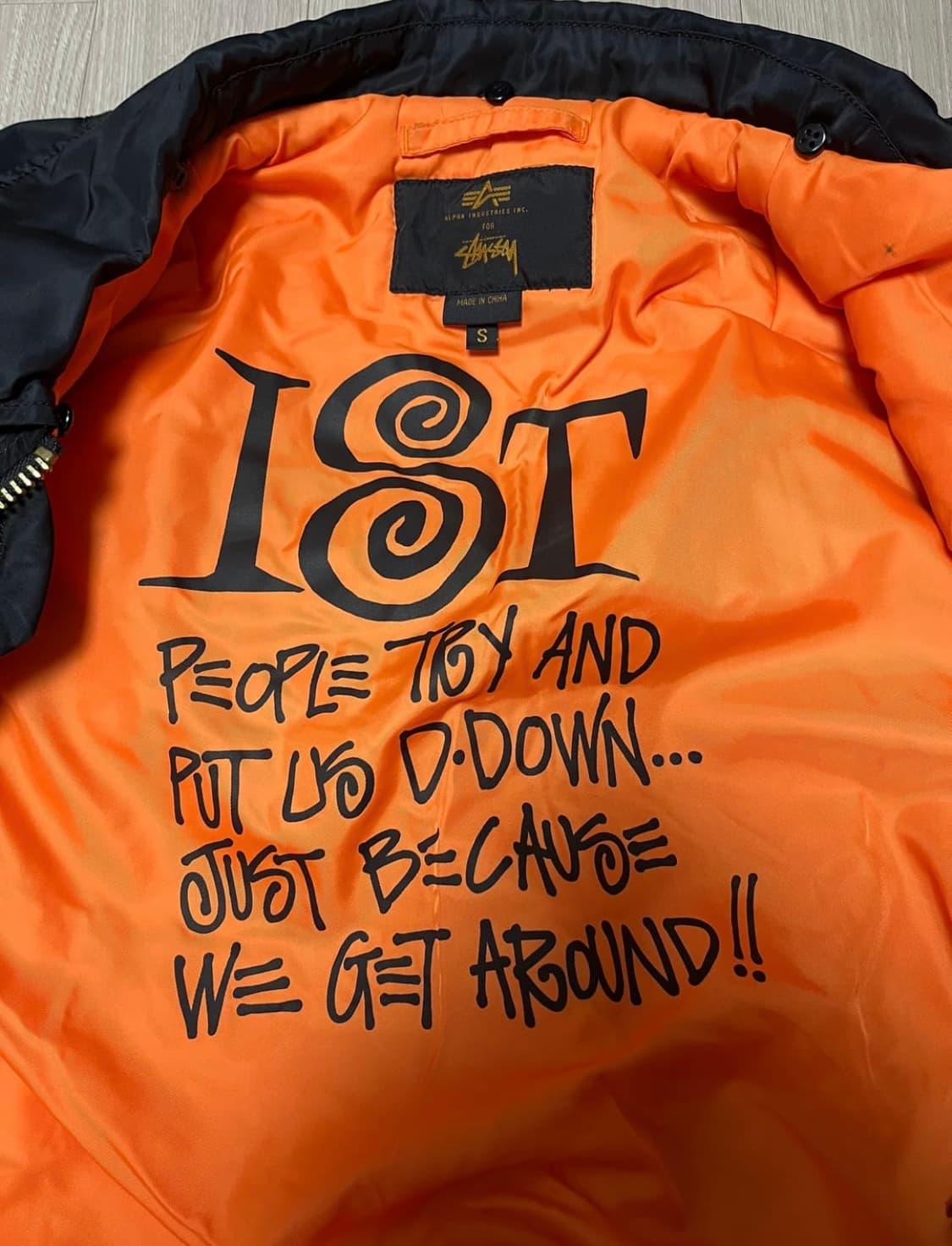 스투시 X 알파인더스트리 B-15 자켓 상품이미지3