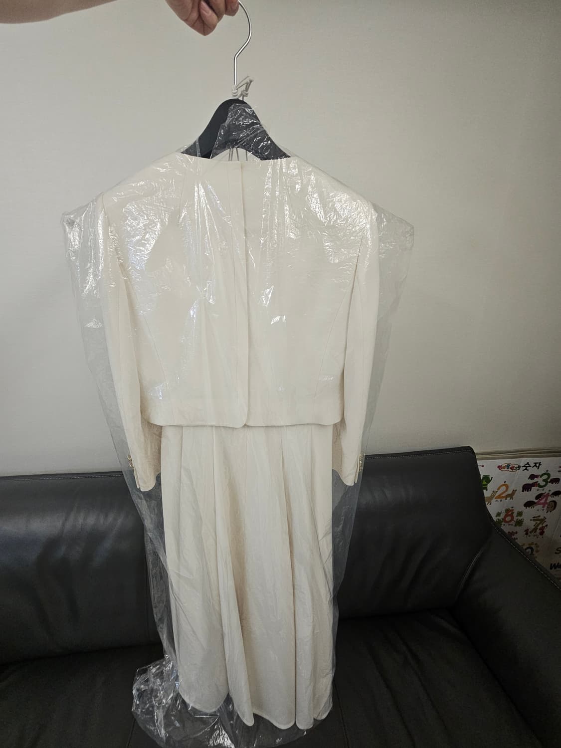 michaa 미샤 아이보리 투피스 55사이즈 판매 상품이미지2