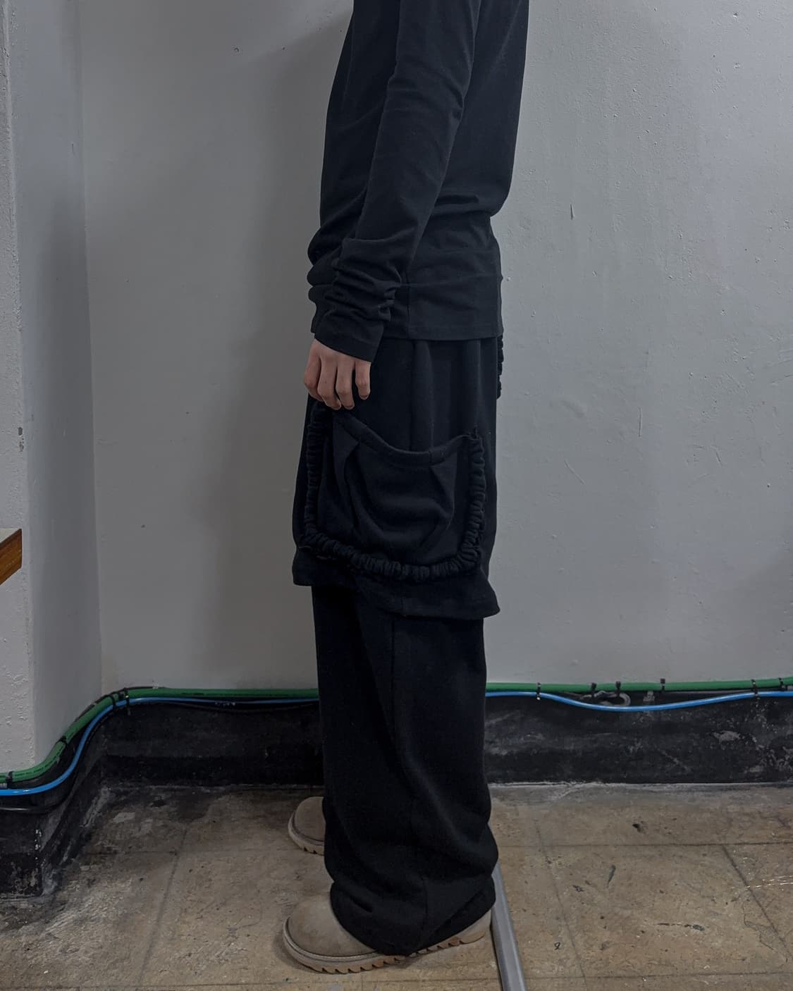 레이어드 스트럭처 스웻팬츠 상품이미지10