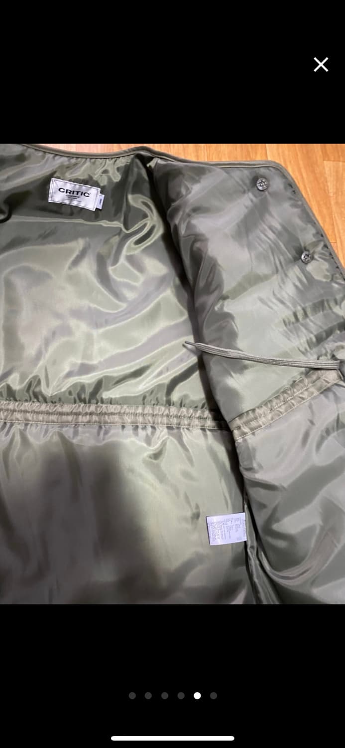 크리틱 깔깔이 경량패딩 L 새상품 상품이미지3