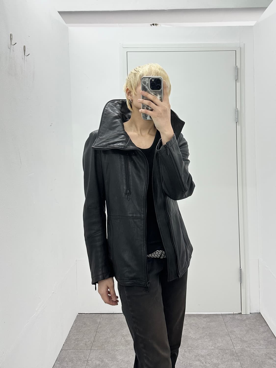 THE TWELVE Asymmetric Sheep Leather High 상품이미지2