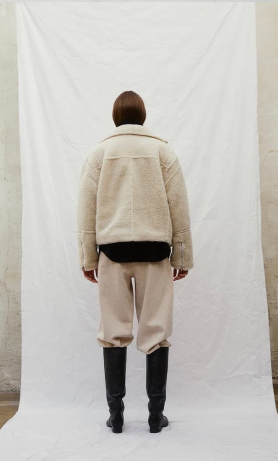 마뗑킴 테디 베어 하프 코트 F  상품이미지8