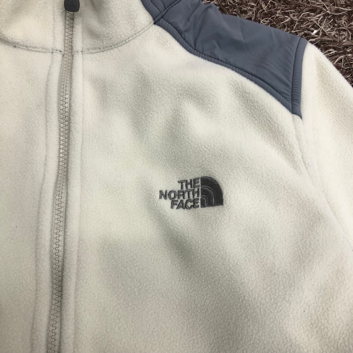 노스페이스 화이트 윈드스토퍼 플리스 집업 후리스 자켓 상품이미지5