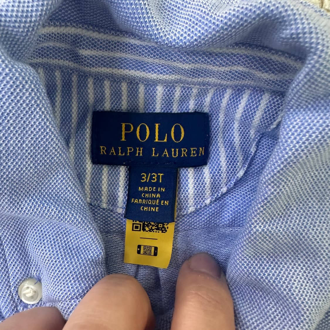 3 폴로랄프로렌 키즈 시어서커 셔츠 0414D 상품이미지2