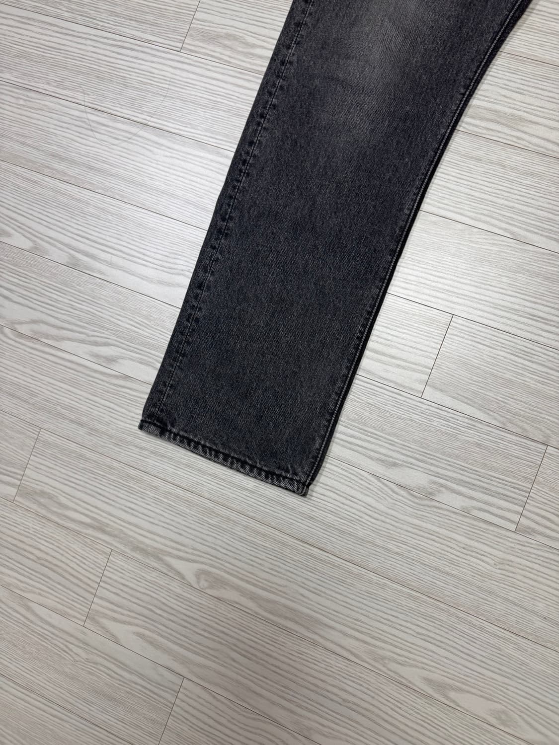 오어슬로우 바지 105W STONE DENIM - BLACK 1사이즈 상품이미지4