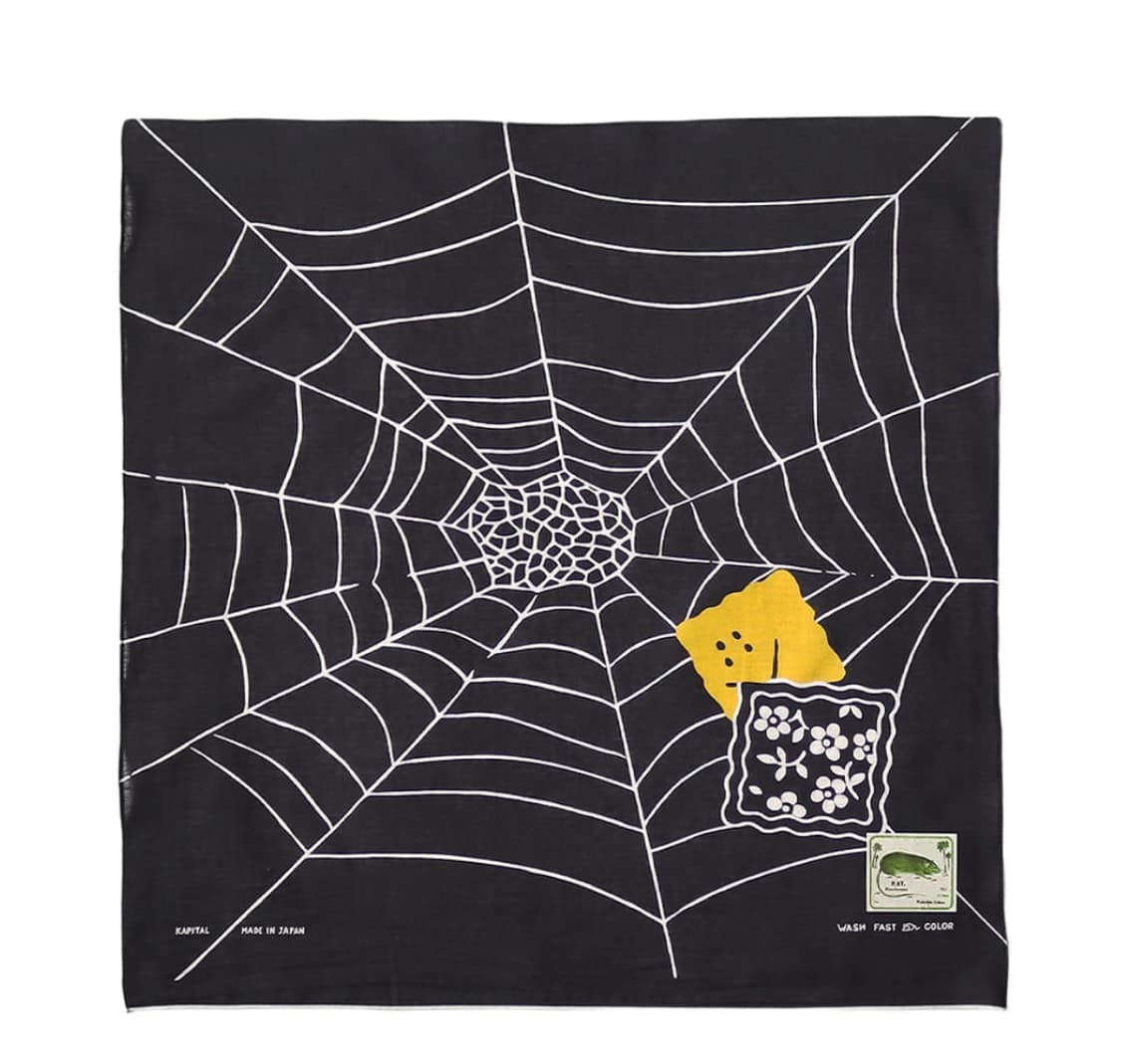 (새상품)kapital spider black 상품이미지1