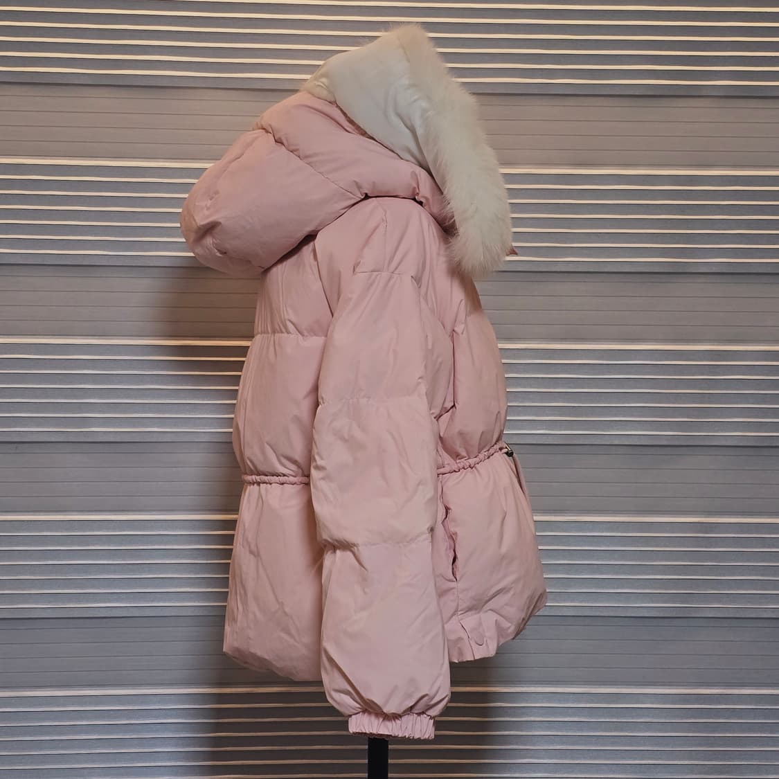 리얼 폭스퍼 구스 패딩 점퍼 ●프리사이즈(55~77) 상품이미지2