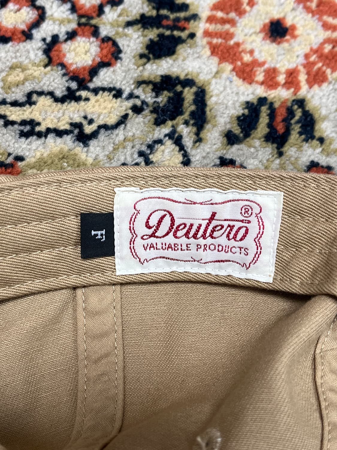 [FREE] 듀테로 DTR1938 17사단 캡 베이지 상품이미지4