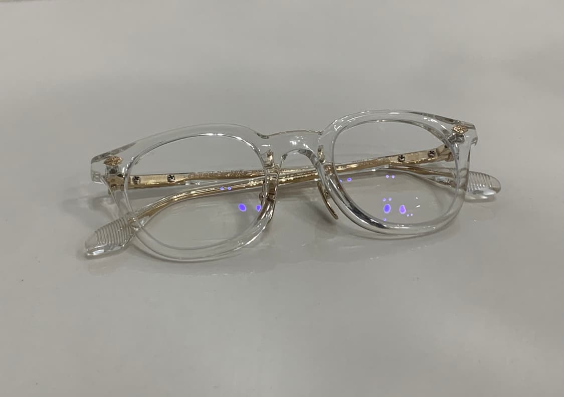 크롬하츠 저스트인 A 아시안핏 just in - a 안경 crys 클리어 상품이미지1