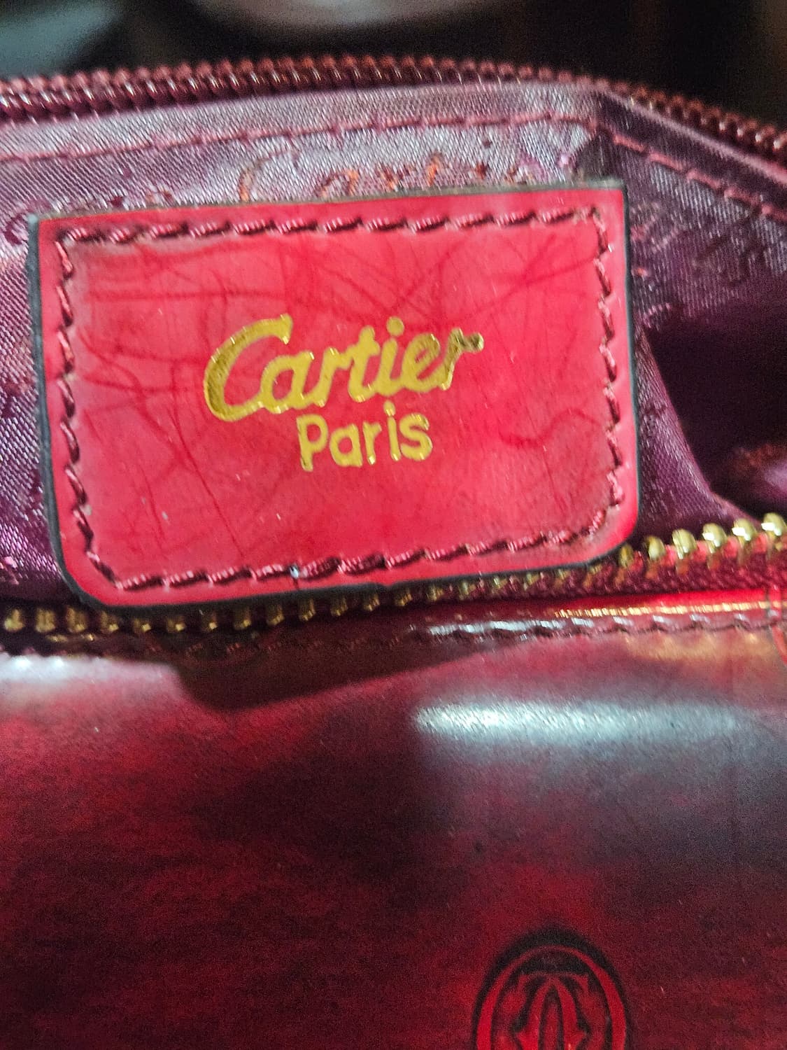 Cartier Vintage Must Boston Bag  상품이미지6