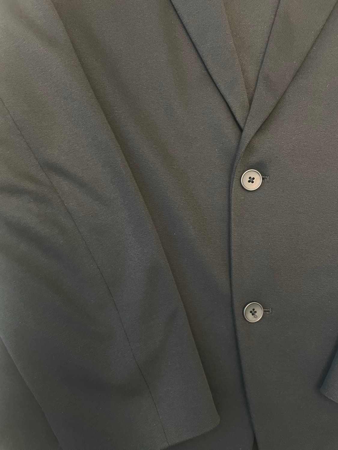 유니클로 저지자켓 블랙 상품이미지2