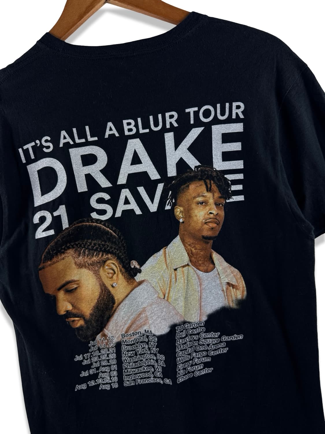  Drake x 21 Savage 투어 티셔츠3869 상품이미지5