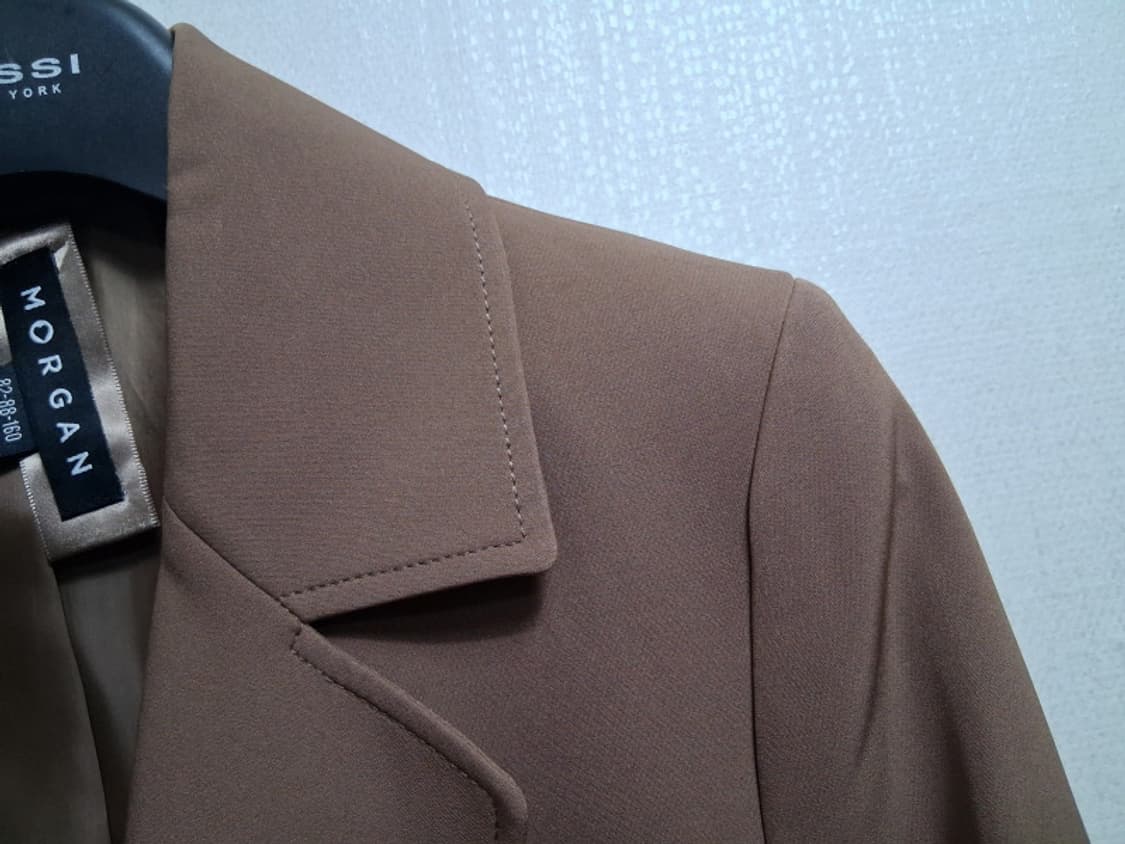 모르간 트렌치코트 카멜브라운 트렌치코트 여성4455 상품이미지4