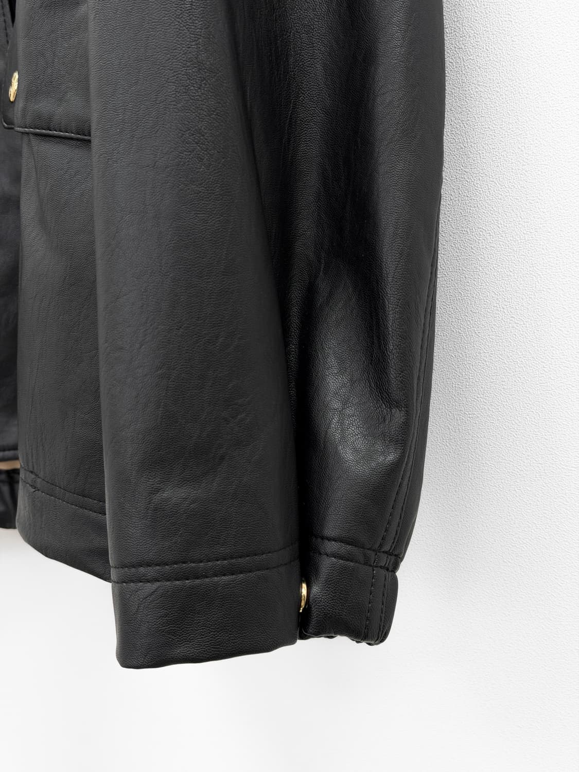 SJSJ 3M 틴슐레이트 에코 레더 시어링 자켓 상품이미지3