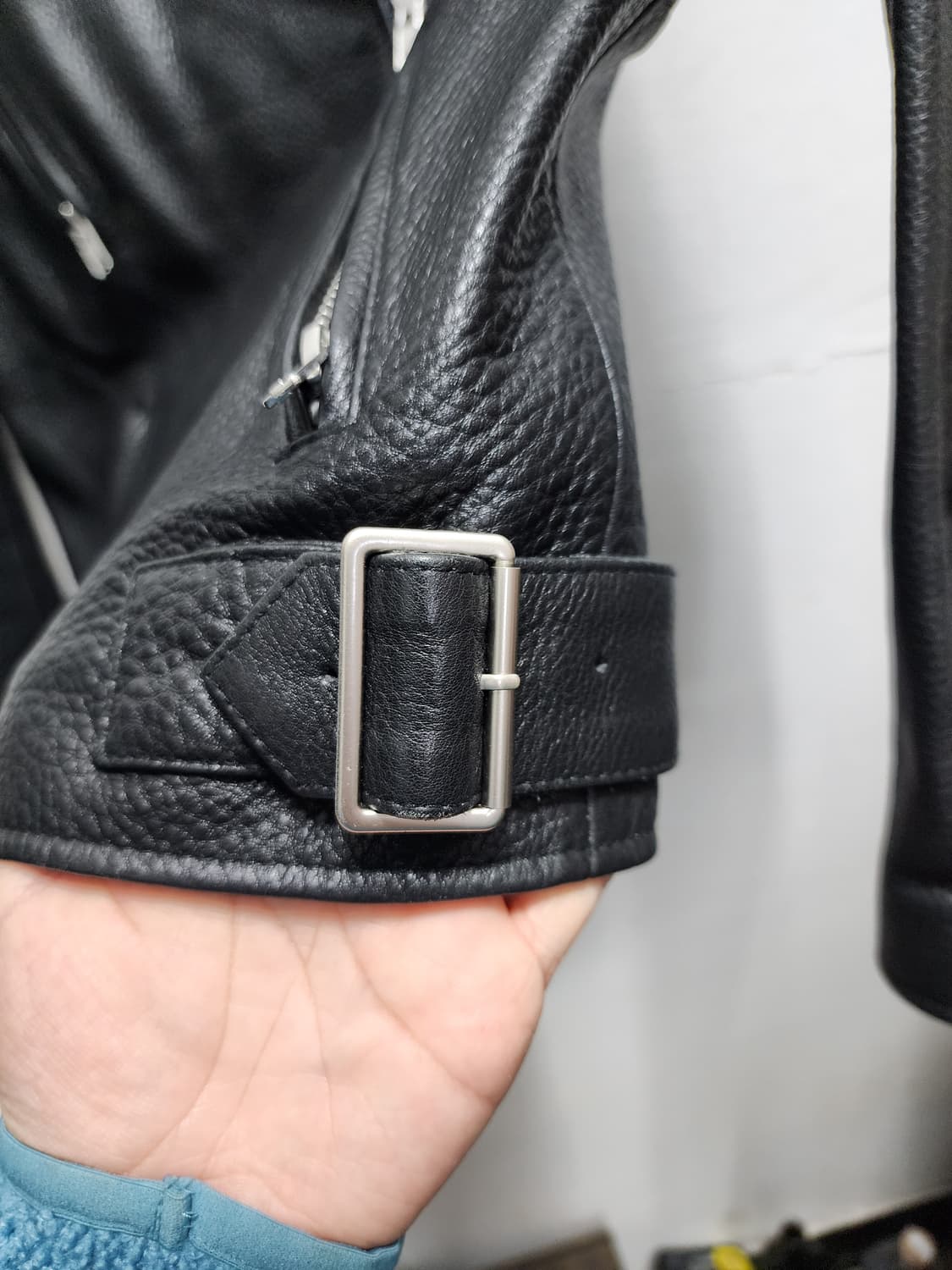 비바스튜디오 리얼레더 라이더자켓 상품이미지3