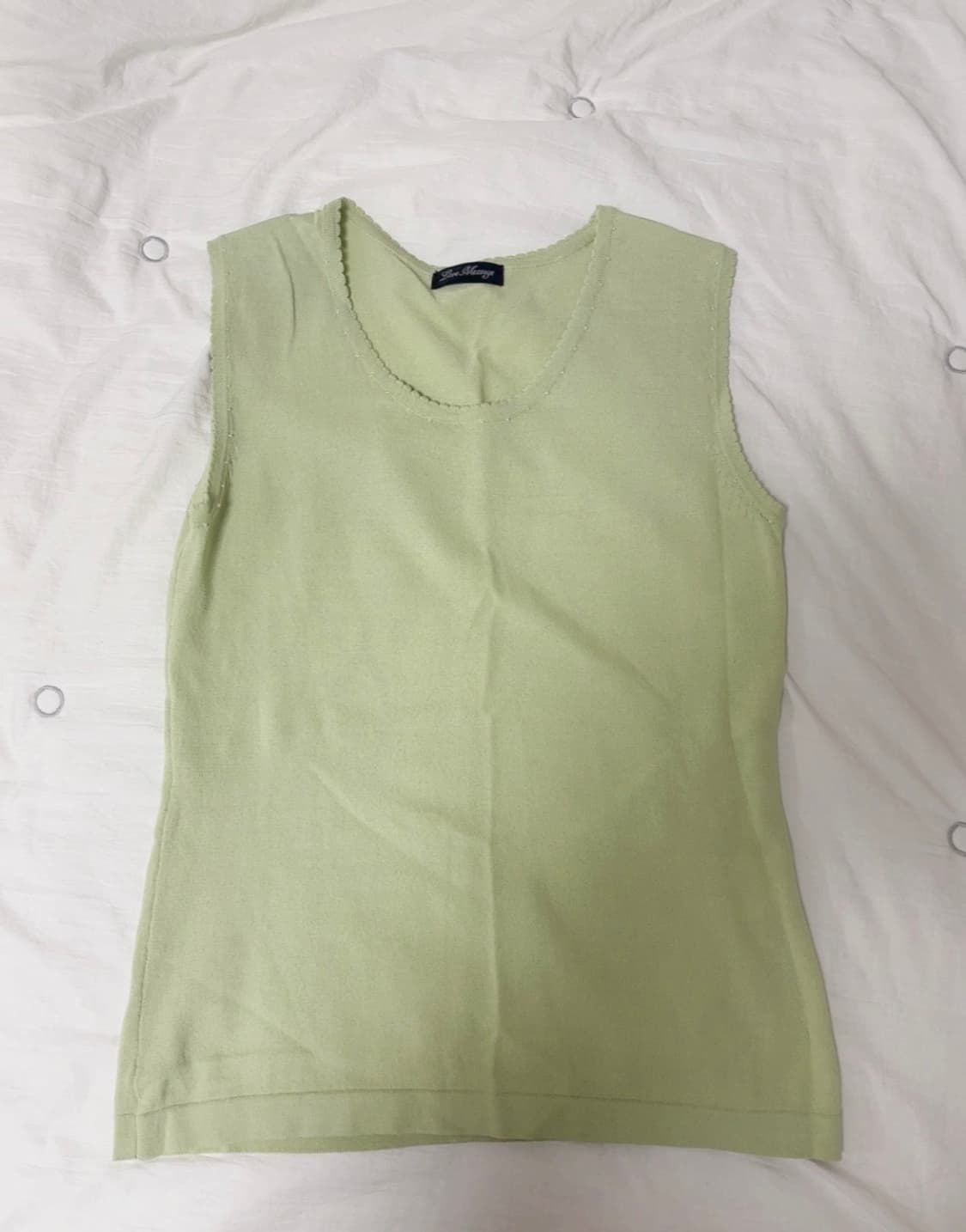 빈티지 그린 슬리브리스 상품이미지1