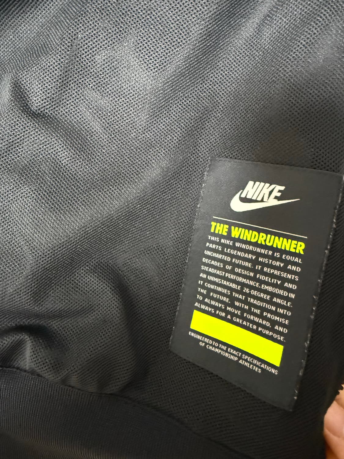 나이키 윈드러너 블랙 M 상품이미지4