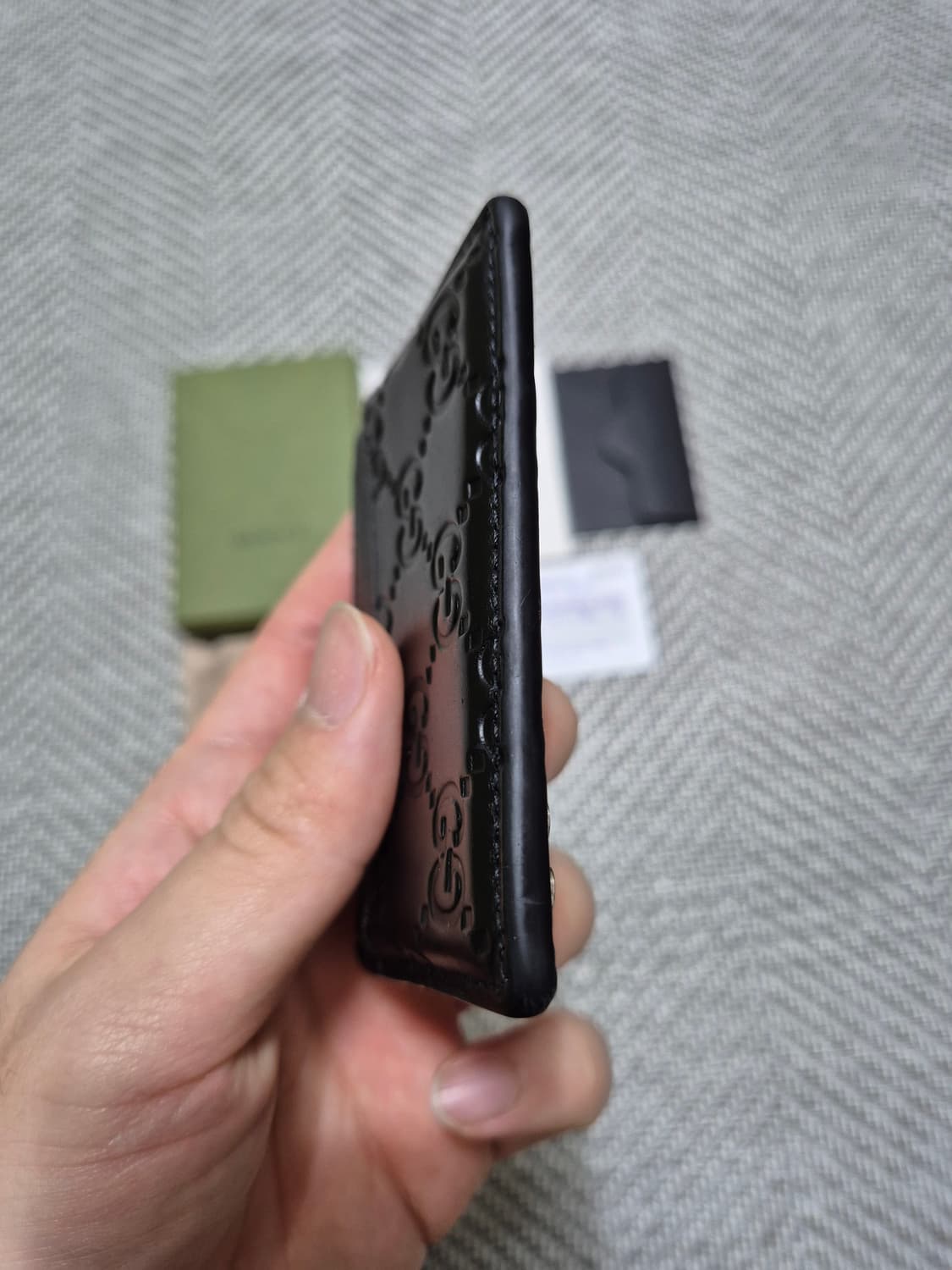 정품 구찌 카드지갑(보증서포함) 상품이미지9