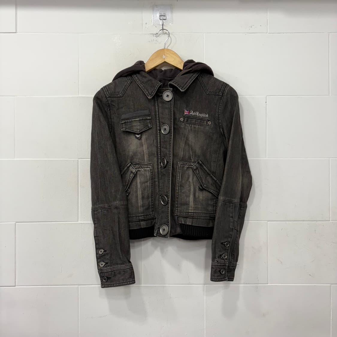 ASK y2k 후드 자켓 상품이미지1