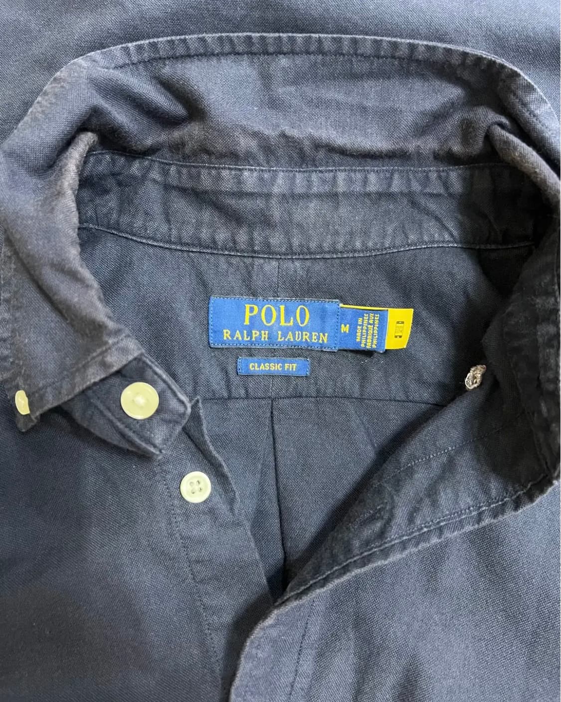 폴로랄프로렌 남성 네이비 코튼반팔셔츠 M 상품이미지4