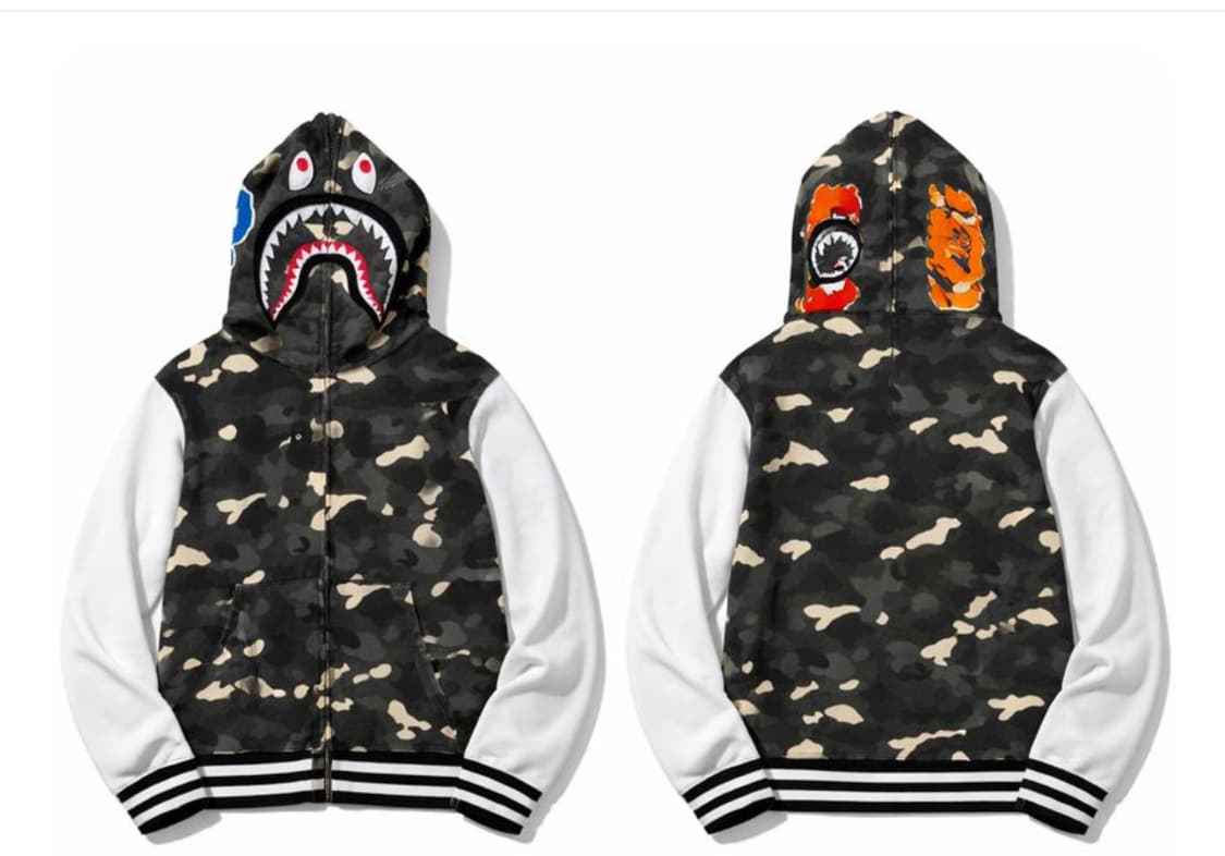 베이프 샤크후드 빈티지 상품이미지1