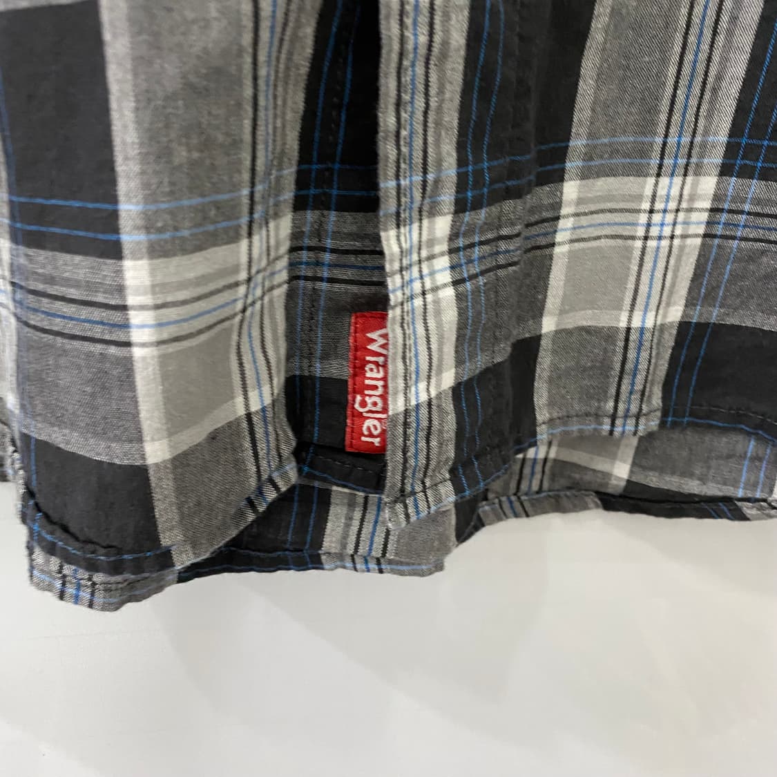 Wrangler 체크 긴팔셔츠(2XL) 상품이미지3