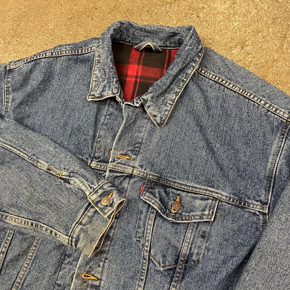 90s 리바이스 데님 트러커 자켓 (110) 상품이미지2