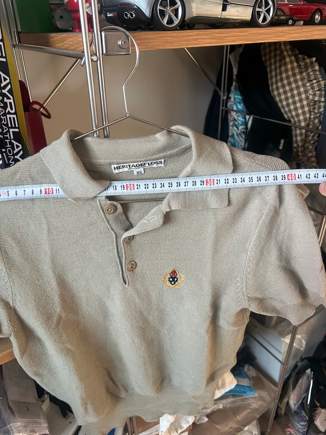 헤리티지플로스 폴로 반팔 니트 상품이미지2