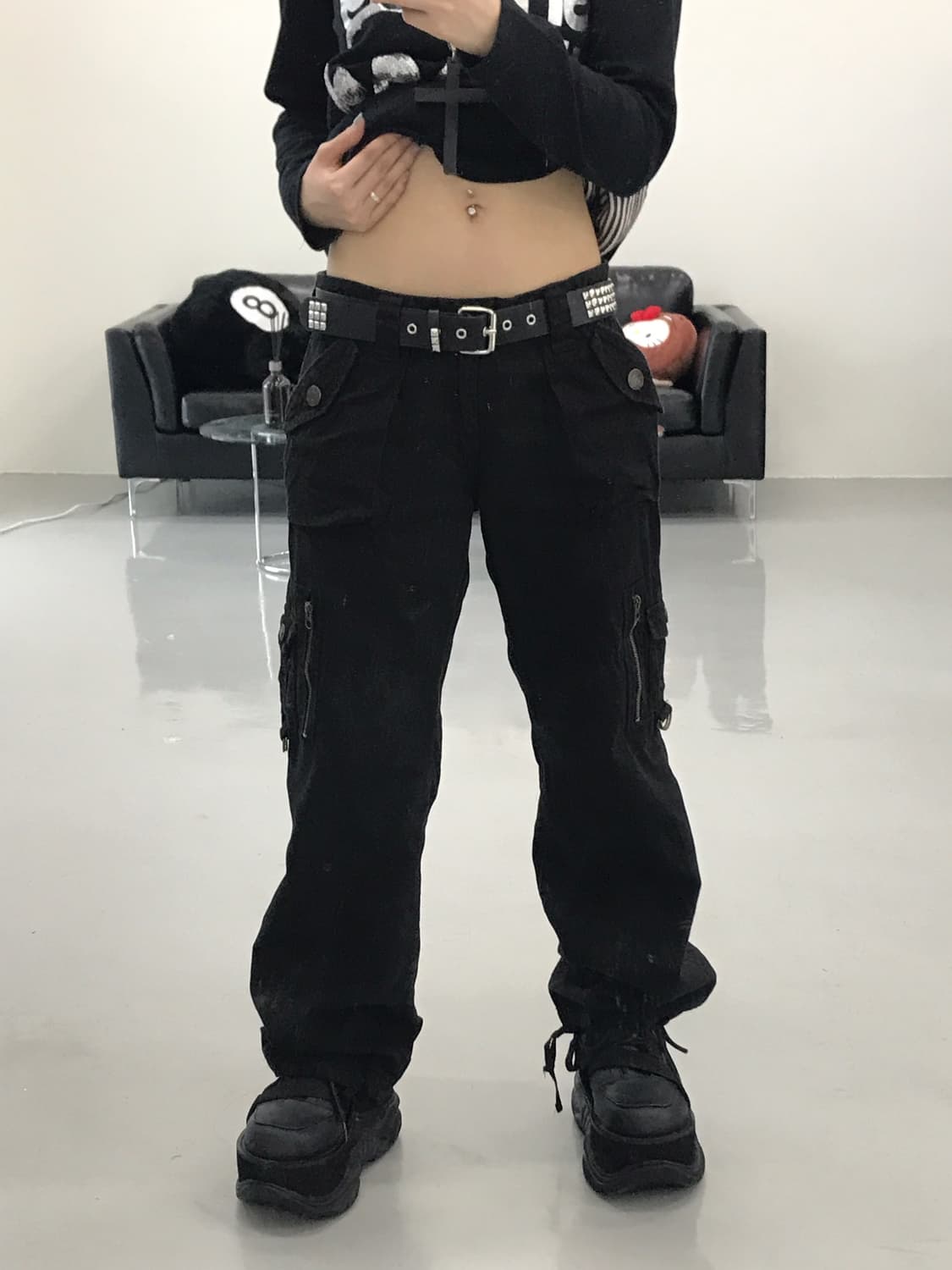 Jpn Y2k detail Cargo Pants 상품이미지1