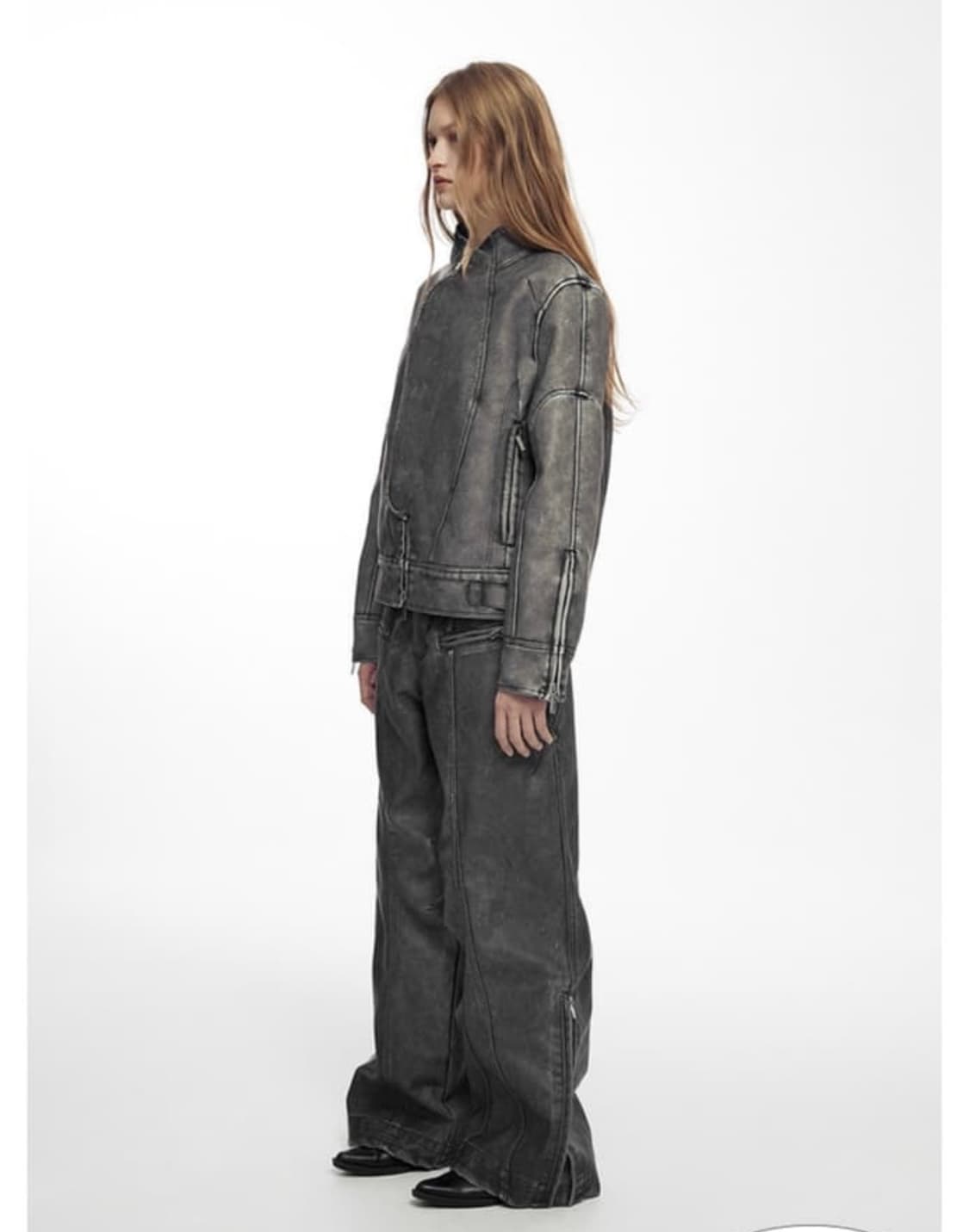 나체 레더 자켓 상품이미지2