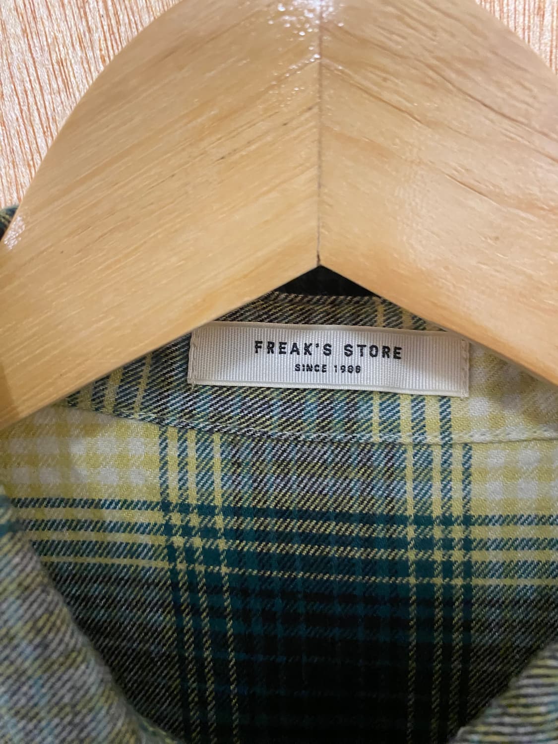 프릭스스토어 옴브레 체크셔츠 상품이미지5