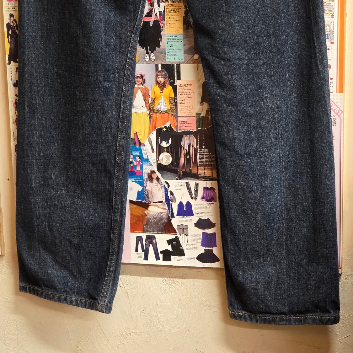 리바이스 505 진청 데님 팬츠 상품이미지4